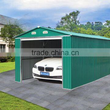 rolling door galvanized car garage