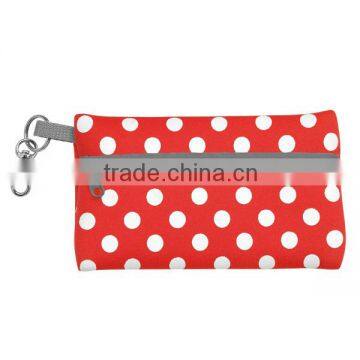 New products stock dot nylon dot style clutch