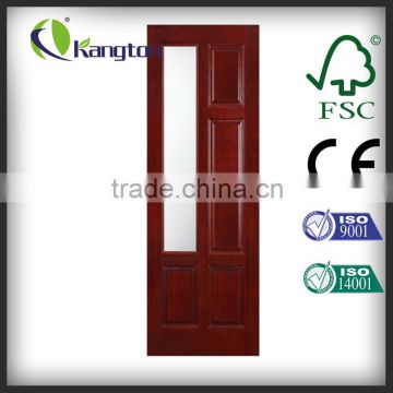 2016 New Design Wood door with Door Lock and Door Handle