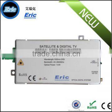 Satellite and Digital TV Fiber optical Transmitter