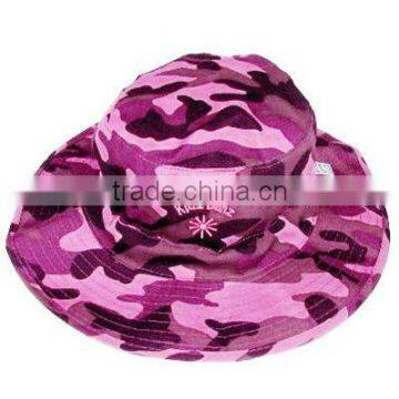 Fashion red camo bucket hats army boonie hats