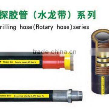 Marine high pressure oil-conveying rubber hose