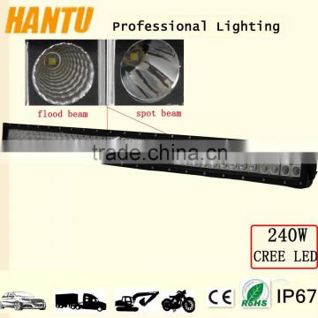 Hot sell 240w curved light bar 43 inch light bar cheap light bar in China