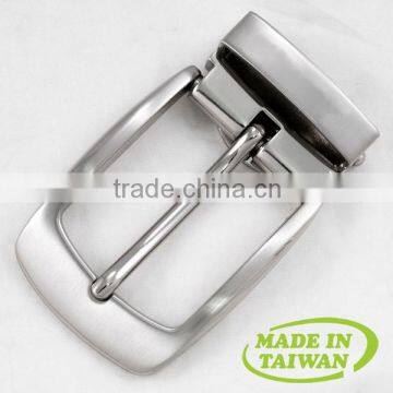 High Quality 32mm Man Alloy Press Hook and Loop Belt Buckle photo-2