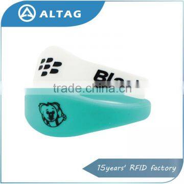 Personality HF 13.56MHz Passive silicon RFID NFC Wristbands