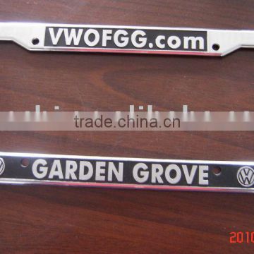 license plate frame