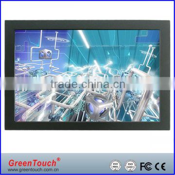 22 inch Open Frame industrial LCD Monitor, water proof outdoor infrared touch screen monitor