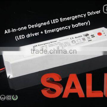 Dimmable LED Emergency Driver, LED Driver+Battery , 3 hours power supply LED Emergency Driver with GS SAA Certified