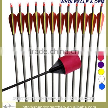 popular bow and arrows with fiberglass shaft with cheap price