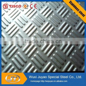 Embossed stainless steel sheet 304 with high quality