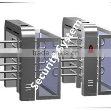 RFID and fingerprint access control waist,half height turnstiles