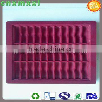 red colour electronic blister tray accept custom design