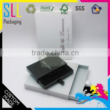 wholesale custom logo sliding invitation box