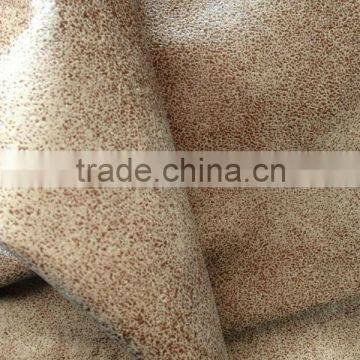 Bronzed warp-knited suede fabric for fashion apparels