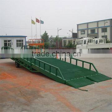 10T Capacity Hydraulic Tailgate Lift Container Yard Ramp photo-2
