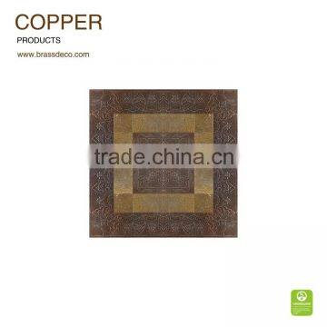 Interior decoration brass BT1302 OB+OC copper decorative floor tile