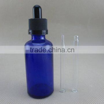 15ml round perfume glass bottle with childproof cap and pipette