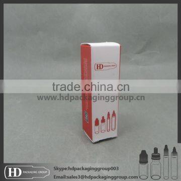HD Small Eliquid Bottles Box OEM Paper Card e Liquid Display Box