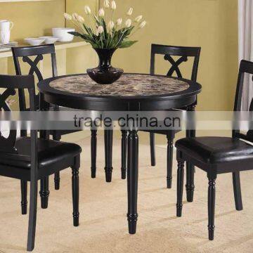 Chinese wooden chair button tufted for restaurant dining room