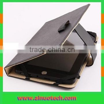 leather cover case for tablet pc