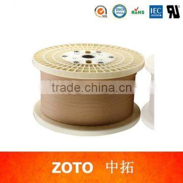 Rectangular section KRAFT paper covered conductor insulation wire for power equipment