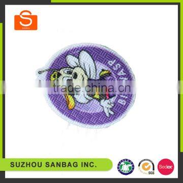 Factory provided custom logo printing woven lables