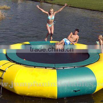 0.9mm PVC Tarpaulin Inflatable Aqua Trampoline 19ft Water trampoline sale in China