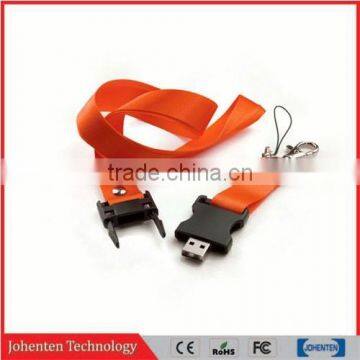 New products lanyard neck strap usb flash drives on sale