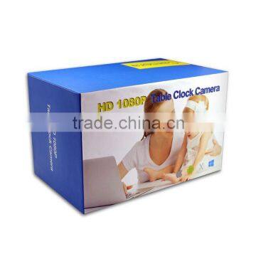 Motion Activated Clock Hidden Camera Square Desk Table Clock DVR Digital Video Recorder Home Security Camera Clock Cmos Sensor