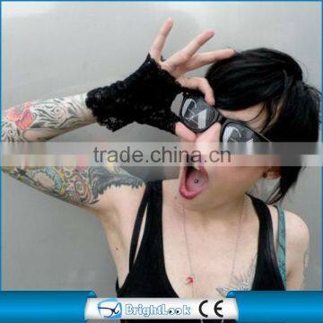 2014 Hot Sell Printing Glasses With Custom Logo Pinhole Printing On Pinhole Sticker Lens Printing Glasses (BSP2836)