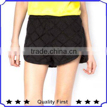 Women Fashion Design Casual Shorts Leisure Fresh Brilliant Loose Fit Printed Shorts 2013 2014 Fashion Hollowout Sexy Shorts