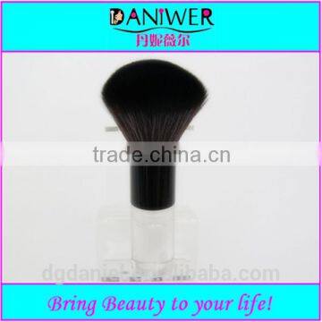 Best Transparent Acrylic Makeup powder brush High quality blush brush with synthetic hair