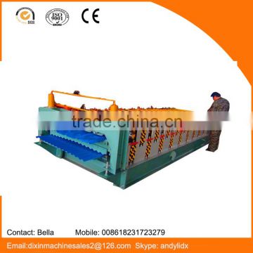 for real customer with discoutn roof panel double layer roll forming machine/quality roll forming machine/tiles making machine