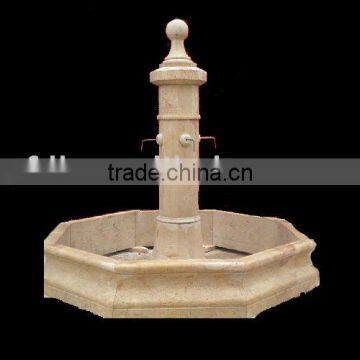 Marble garden stone water fountain