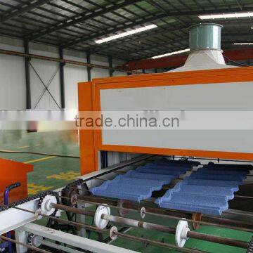stone coated steel chip roof making machine