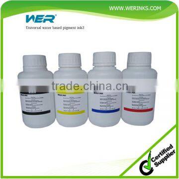 WER promotional water based pigment ink for pvc film