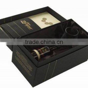 Custom Logo Printed Wonderful Cardbboard Paper Xo Wine Box