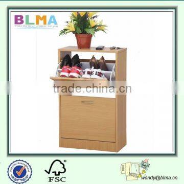 Cheap custom New design wooden shoe racks