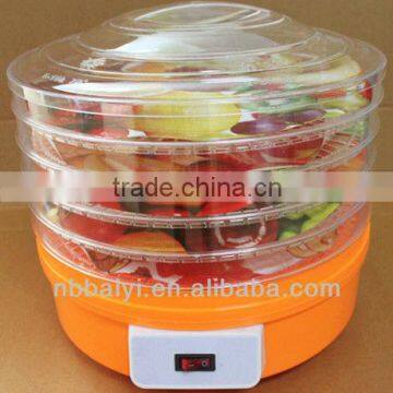 Top fan dehydration food with 5 trays