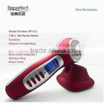 Handheld Ionic portable radio frequency face lift device beauty product