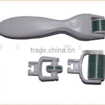 Stretch Mark Removal0.2mm Changeable Heads Professional Derma Roller/microneedling 0.75mm Dermaroller 3 In 1 Functions Titanium Needles Rolling System Derma Roller Kit For Acne Scars photo-4