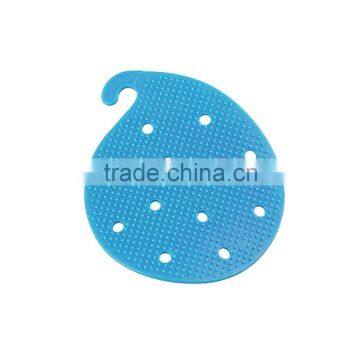 Multi Use Vegetable Brushes/Heat Pads/Potato Scrubber/ Rivet / Jar Opener Double Sided Silicone Fruit Vegetable Scrub