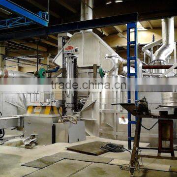 sets of effective aluminum melting furnace with holding furnace