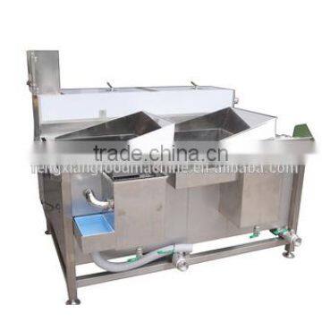 Low Cost Double Trough Vegetable and Fruit Washing Machine photo-5
