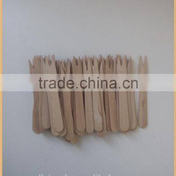 85mm Long Disoisable Wooden Fork, Fruit Fork, Apple Fork photo-2