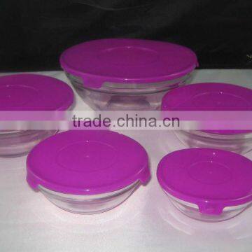 Promotion Glass Bowl Set 5