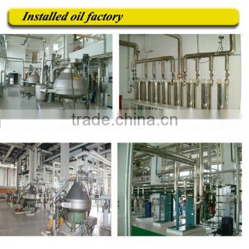 1T-1000T/D jatropha curcas oil refinery machinery/edible oil refinery machine