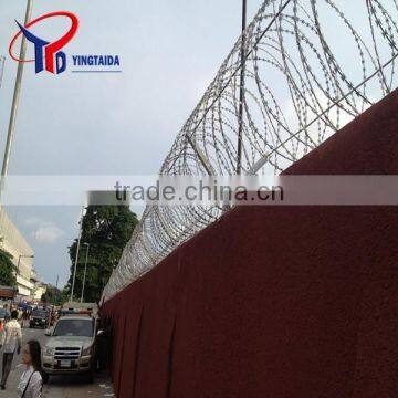 Hot Dipped Galvanized Razor Blade Wire Fencing photo-6