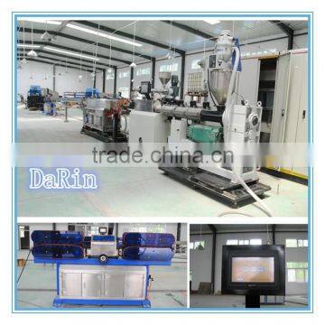 hot plastic pipe extrusion machine made in china