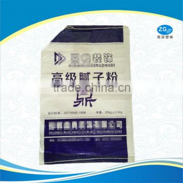 laminated polyethylene bags / cement bag with logo in different dimension / types / weight